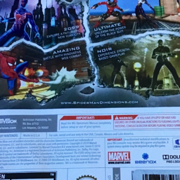 Spiderman: Shattered Dimensions - Wii - Picture 5 of 5